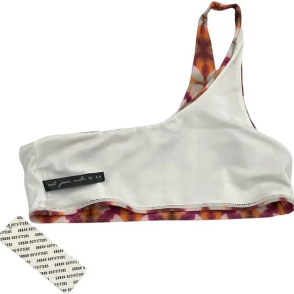 Urban Outfitters | NWT Shea One-Shoulder Printed Bikini Top - Picture 7 of 11